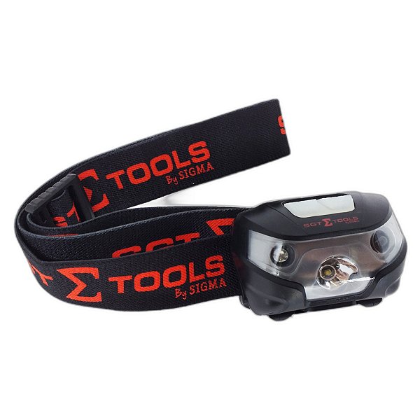 Sigma Lanterna de Cabeça LED Recarregável com Sensor de Movimento e IPX4 - 5W 150lm | REF: 6065