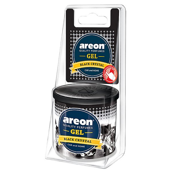 Areon Gel Can Black Crystal | Fragrância Sofisticada e Duradoura | REF: 5806