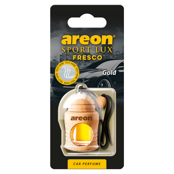 Areon Madeira Gold | Aromatizante Premium com Fragrância Sofisticada para Carros e Ambientes | REF: 1584