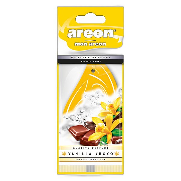 Areon Papel Mon Vanilla Choco | Aromatizante com Fragrância de Baunilha e Chocolate | Durabilidade até 40 dias | REF:1621