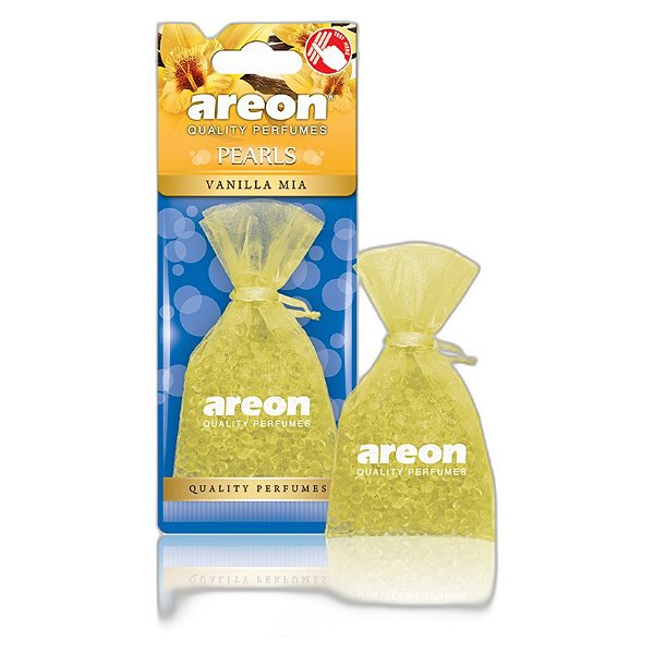 Areon Pearls Vanilla Mia – Aromatizante Sofisticado para Pequenos Ambientes | Conforto e Perfume Prolongado | REF:6021