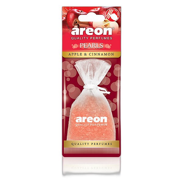 Areon Pearls Apple & Cinnamon | Aromatizante Sofisticado para Pequenos Ambientes | Aconchego e Perfume Duradouro | REF:6017