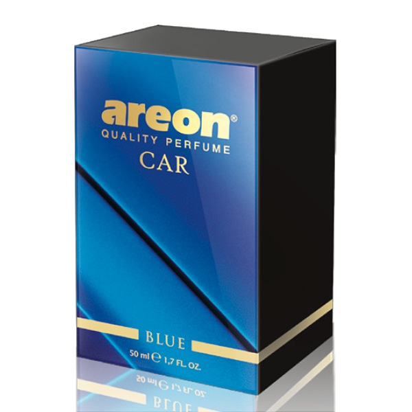 Areon Perfume Vidro 50ml Blue | Aromatizante Premium para Veículos | Frescor e Sofisticação | REF:1628