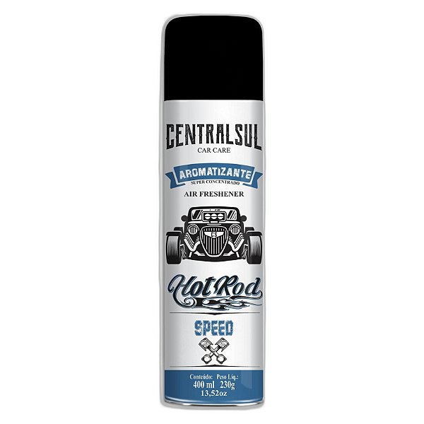 Centralsul Aromatizante Hot Rod 400ml -  Speed | Fragrância Duradoura | REF:1798