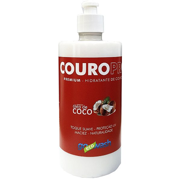 Go Eco Wash CouroPro 500ml | Hidratante para Couro Natural e Sintético com Acabamento Seco e Proteção Extra | REF:4852