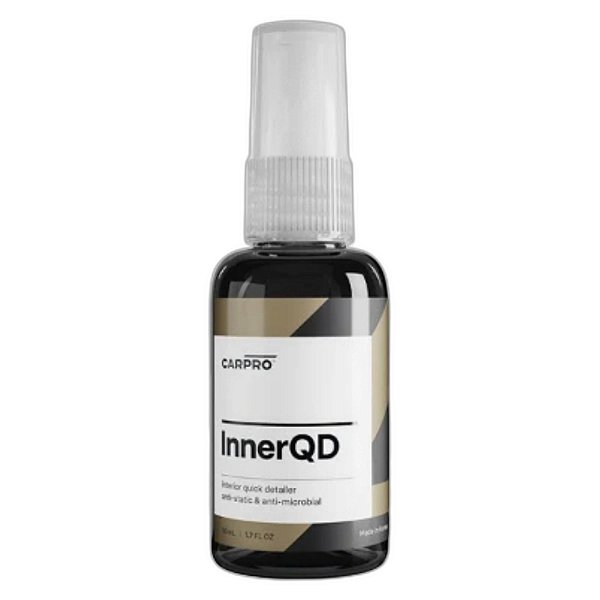 InnerQD CarPro 50ml | Quick Detailer para Interiores | Limpeza e Proteção Imediata | REF:5978