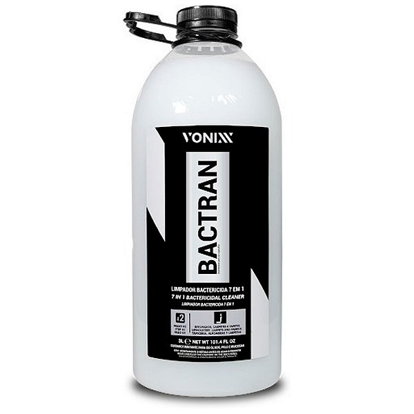 Vonixx Bactran 3L | APC Bactericida Ultra Concentrado para Estofados, Carpetes e Tapetes | REF:5145