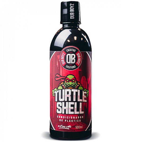 Dub Boyz Turtle Shell 500ml | Restaurador de Plásticos | Proteção Duradoura e Toque Seco | REF:5674