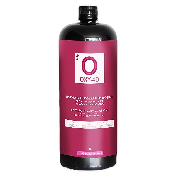 EasyTech Oxy 4D 1500ml | Limpador Multiuso com Peróxido, Aroma Cítrico, Bloqueador de Odores e Ação Desodorizadora | REF: 5831