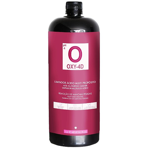 EasyTech Oxy 4D 1500ml | Limpador Multiuso com Peróxido, Aroma Cítrico, Bloqueador de Odores e Ação Desodorizadora | REF: 5831