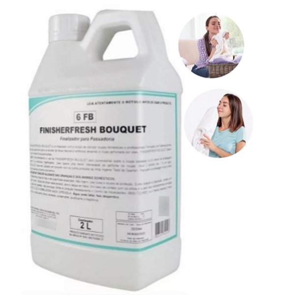 Spartan Finisher Fresh Bouquet 2L | Facilitador de Passadoria com Perfume Floral Duradouro | REF:6150
