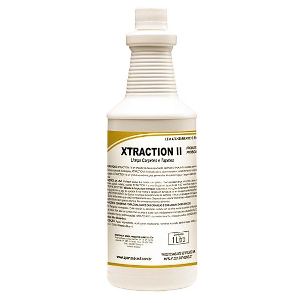 Spartan Xtraction II 1L | Limpador para Carpetes e Estofados | Alta Diluição e Eficiência | REF:6080