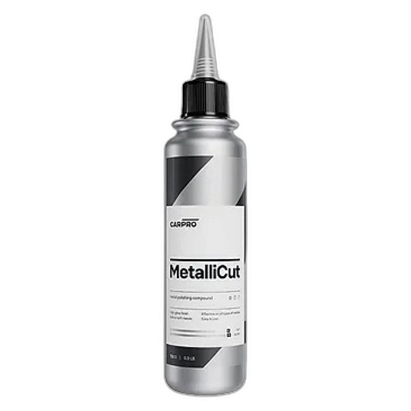 CarPro Metallicut 500ml | Polish para Metais | Acabamento de Alto Brilho e Corte Rápido | REF:5800