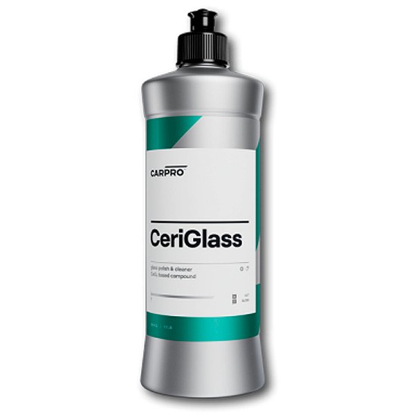 CarPro CeriGlass 500ml | Polidor de Vidros Automotivos | Remove Manchas e Arranhões | REF:5799