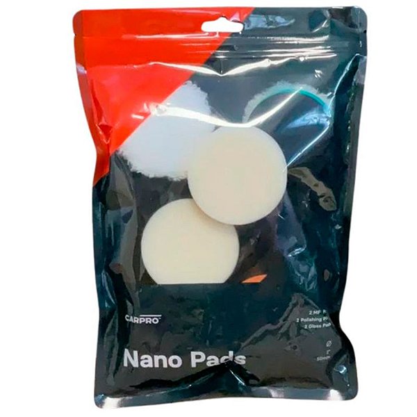 CarPro Boinas Nano 2" | Set de 6 Peças para Corte, Refino e Lustro | REF: 5759
