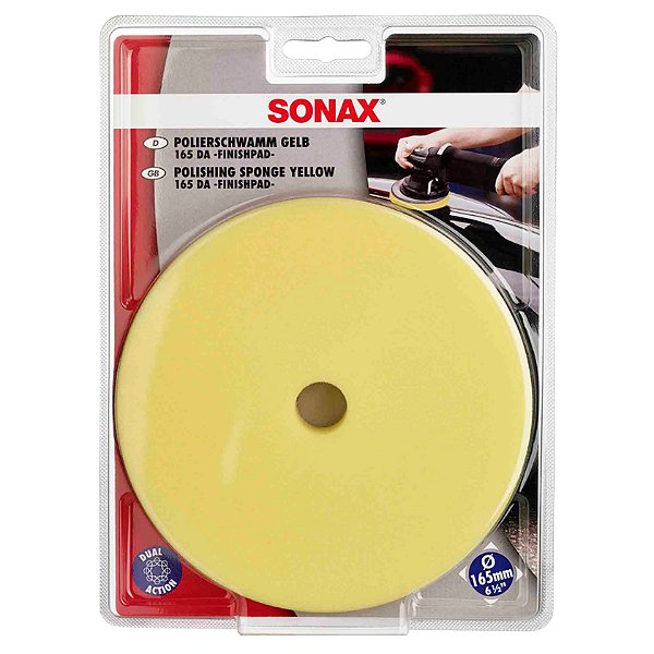 SONAX BOINA ESPUMA 6POL REFINO ROTO - AMARELA   REF: 3013