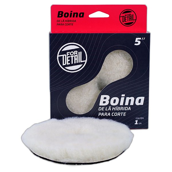 FORDETAIL BOINA LA HIBRIDA 5POL CORTE - BRANCA REF: 5969