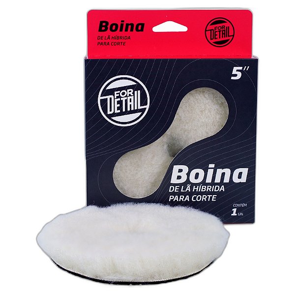 FORDETAIL BOINA LA HIBRIDA 6POL CORTE - BRANCA REF: 6053