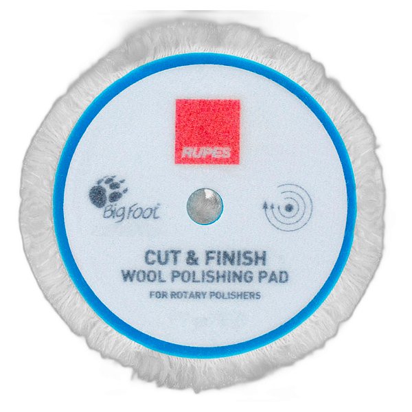 RUPES Boina de Lã 6" Rotativa | Corte e Acabamento Superior | Compatível com Politrizes de Baixa Velocidade | REF:4965