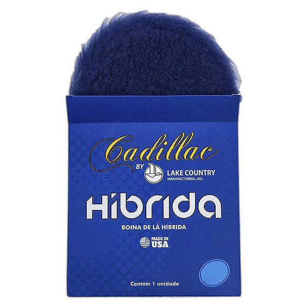 Cadillac Boina de Lã Híbrida Azul 6" | Corte Preciso e Acabamento Refinado | REF:5686