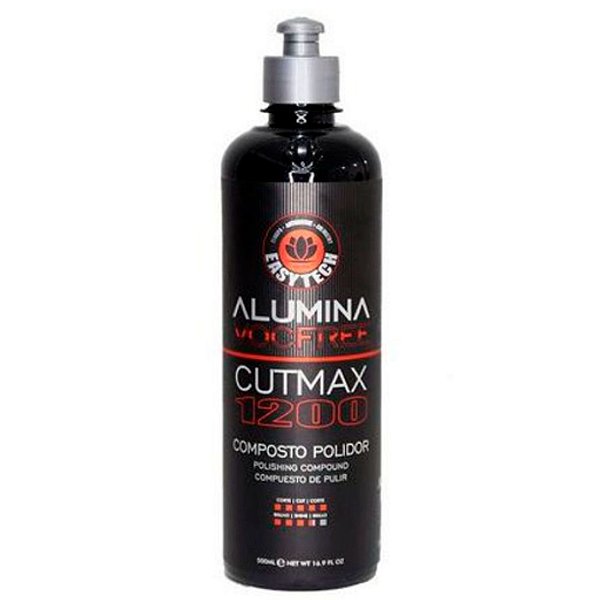 EasyTech Alumina Cut Max 500ml | Corte Pesado com Refino One Step, Zero Pó e Alta Eficiência para Qualquer Tipo de Verniz | REF: 5545