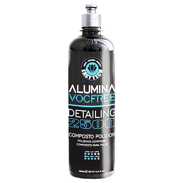 EasyTech Alumina Medium Cut 500ml | Composto de Refino One Step com Abrasivos Alemães e Alta Lubrificação | REF: 5546
