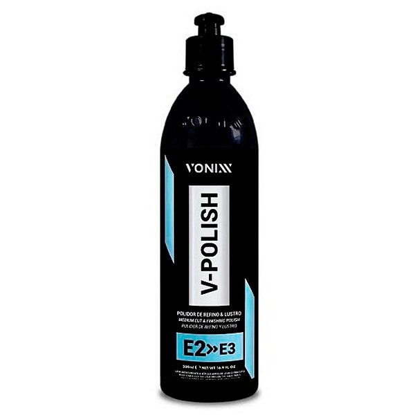 Polidor V-Polish Vonixx 500ml | Refino e Brilho Para Verniz Cerâmico | Tecnologia VHP | VOC Free | REF:5488