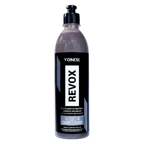 Vonixx Revox Selante para Pneus 500ml | Brilho, Proteção e Hidrorrepelência | REF: 3217