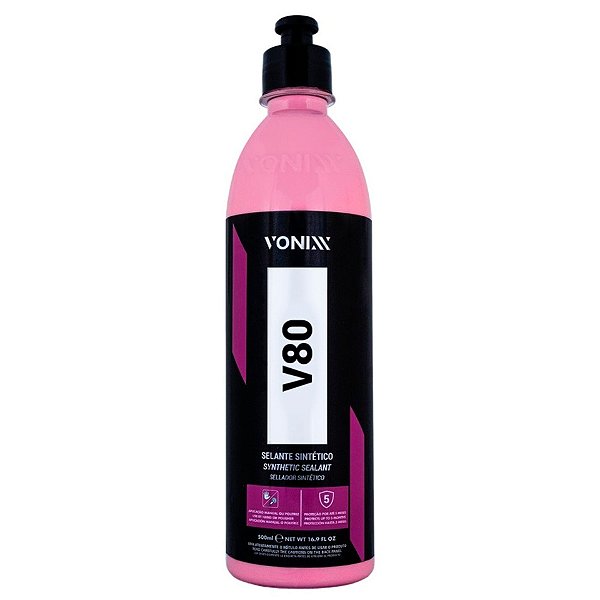 Vonixx V80 Selante Sintético 500ml | Brilho Molhado e Proteção UV | REF: 3219
