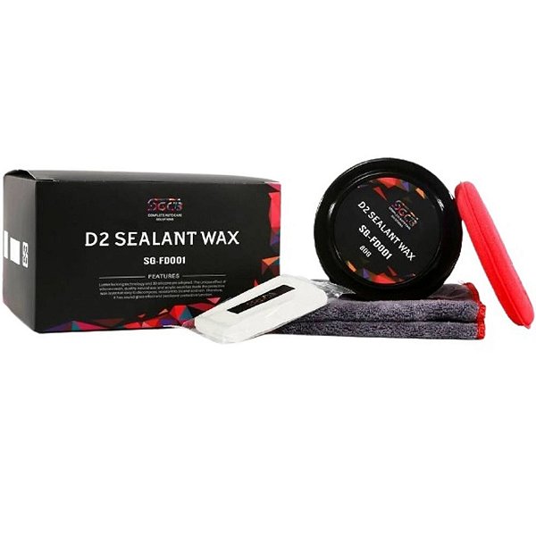 SGCB Cera Sealant Wax 80g | Proteção e Brilho | Até 6 Meses de Durabilidade | Fácil Aplicação e Remoção | REF:5068
