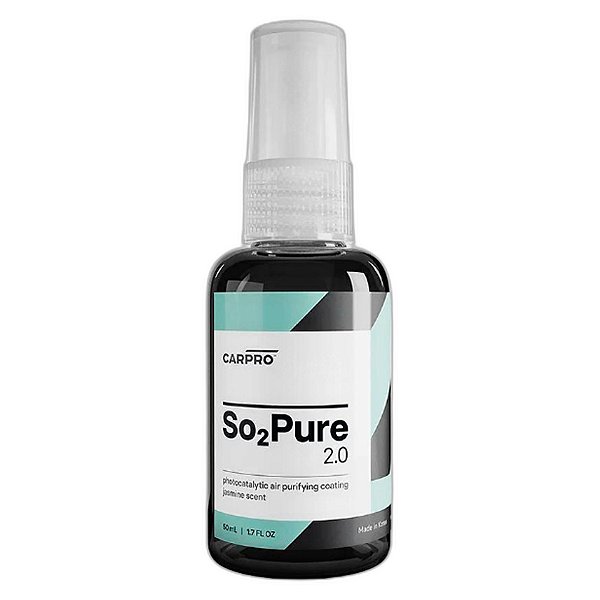 CARPRO SO2Pure 2.0 50ml | Revestimento Fotocatalítico para Purificação de Ar Interior | Longa Duração | REF:1761