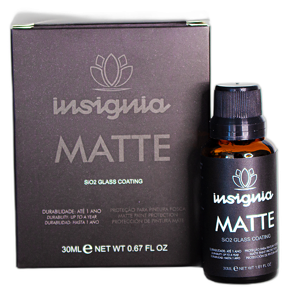 EasyTech Insignia Matte 30ml | Nano Revestimento SiO₂ para Pinturas Foscas e Adesivos com Proteção UV e Hidrorrepelência | REF: 5647