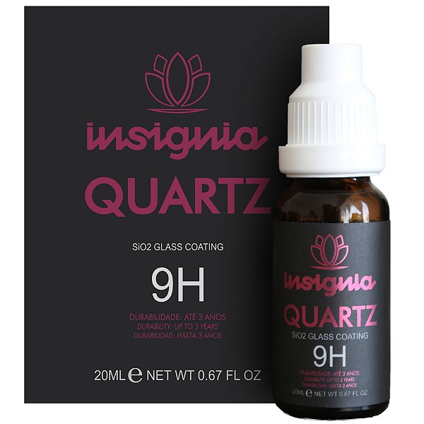 EasyTech Insignia Quartz 20ml | Revestimento Cerâmico 9H com Cristais de Quartzo, Brilho Profundo e Proteção por até 3 Anos | REF: 5648