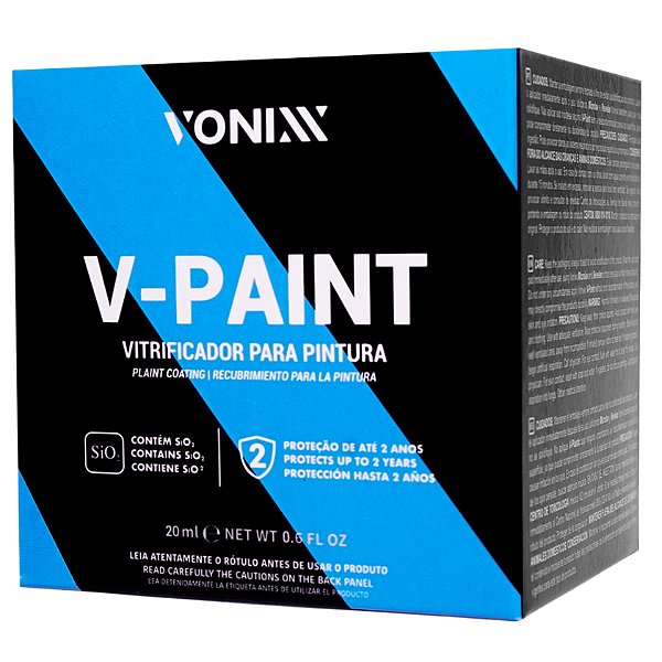 Revestimento Cerâmico Vonixx V-Paint 20ml | Proteção de Pintura e Brilho Intenso | REF: 3234