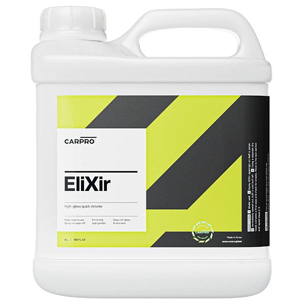 CarPro Elixir 4L - Quick Detailer com Proteção Cerâmica | Brilho e Repelência Instantâneos | REF:6200