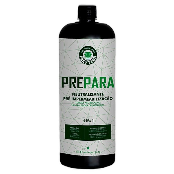 EasyTech Prepara 1,5L – Neutralizante 4 em 1 para Tecidos e Estofados | Regula pH e Remove Resíduos | REF: 6316