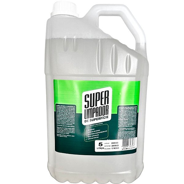 Super Limpador De Superfícies 5L | Limpeza Profissional, Rendimento E Economia | Multiuso e Seguro | REF:6382