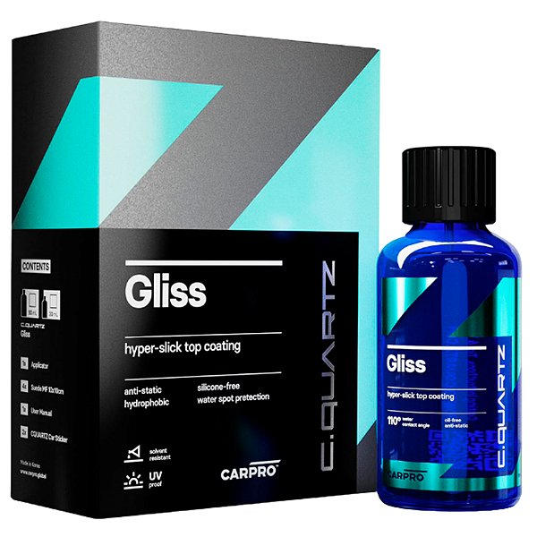 CARPRO VITRIFICADOR VERNIZ 30ML - GLISS REF:6394
