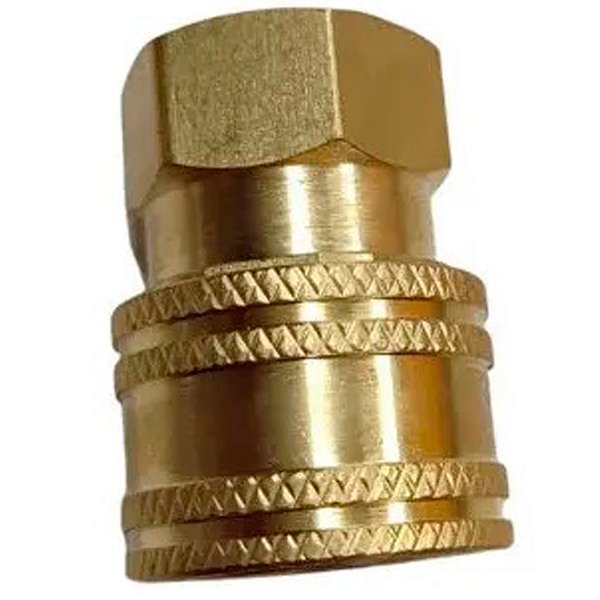 Sigma Engate Rápido Fêmea 1/4 para Lavadoras | Conexão Segura e Vedação Eficiente | Alta Resistência | REF:6409