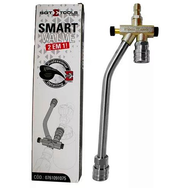 Sigma Válvula 2 em 1 Snow e Bico Leque | Alternância Rápida em Lavagem Profissional | Alta Eficiência | REF:6393