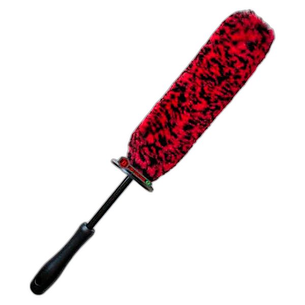 SIGMA ESCOVA MICROFIBRA LONGA GRANDE CURVADA PARA FURO DE RODAS REF: 6396