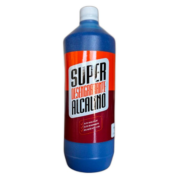 Super Desengraxante Alcalino 1L | Poder de Limpeza para Óleos e Graxas | REF:6529