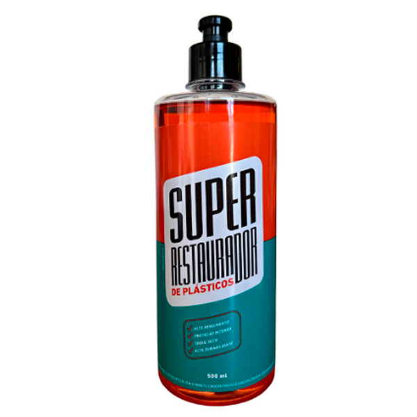 Super Restaurador de Plásticos 500ml | Restauração e Proteção com Toque Seco | REF:6559