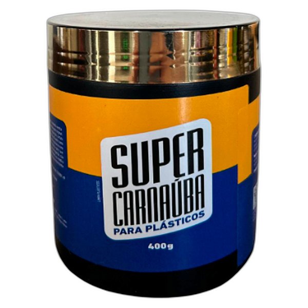 Super Carnaúba para Plásticos 400g | Restauração e Proteção Durável | REF:6560