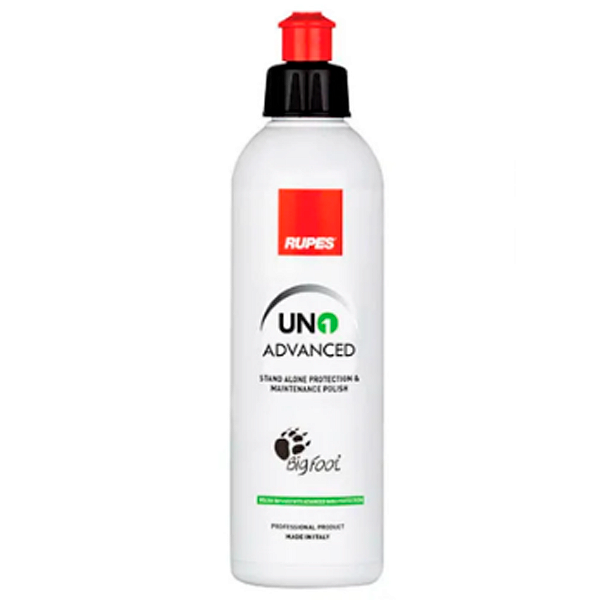Rupes UNO Advanced 250ml | Polimento, Lustro e Proteção Durável de Até 12 Meses | REF:6585