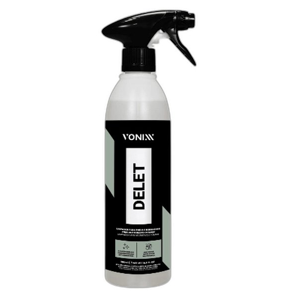Vonixx Delet 500ml | Limpador para Pneus e Borrachas | Limpeza Profunda | REF:6161