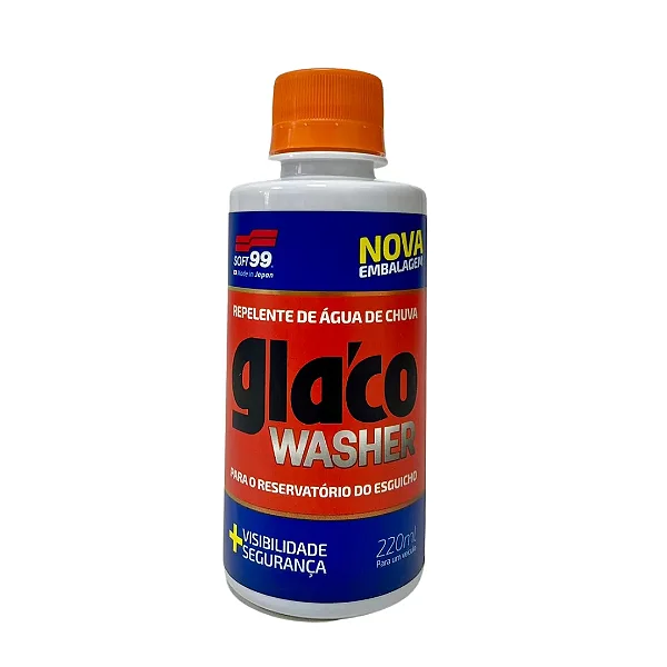SOFT99 GLACO WASHER 220ML - RESERV. ESGUICHO REF:6752