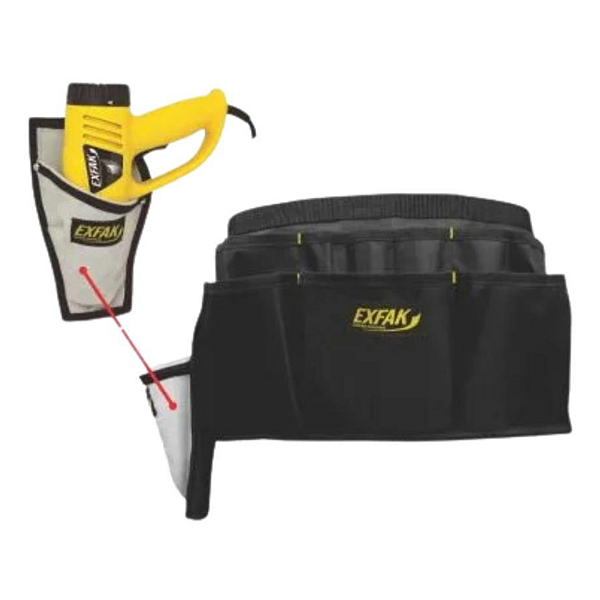 EXFAK BAINHA PORTA FERRAMENTA PROFISSIONAL GRANDE C/10 BOLSOS 63-8115 REF:6675