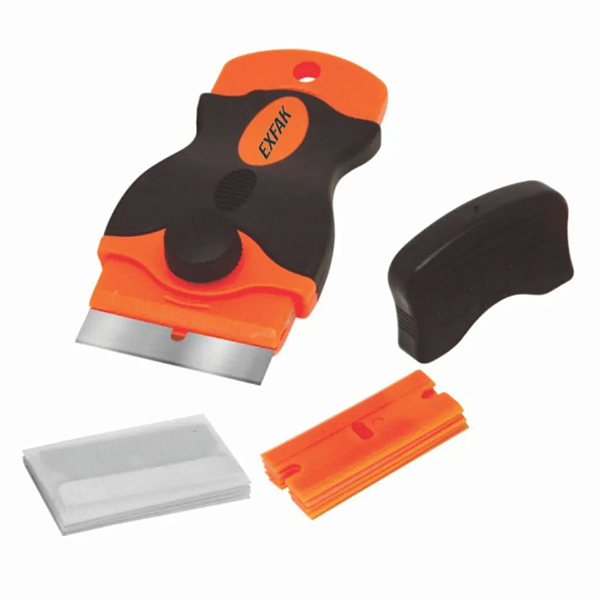 EXFAK RASPADOR PLASTICO C/ CORPO EMBORRACHADO 15-036 REF:6666
