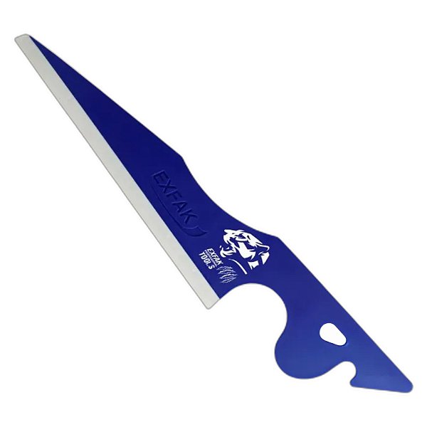 EXFAK ESPATULA TITAN SOBRE INJETADA AZUL 50-2082 REF:6658